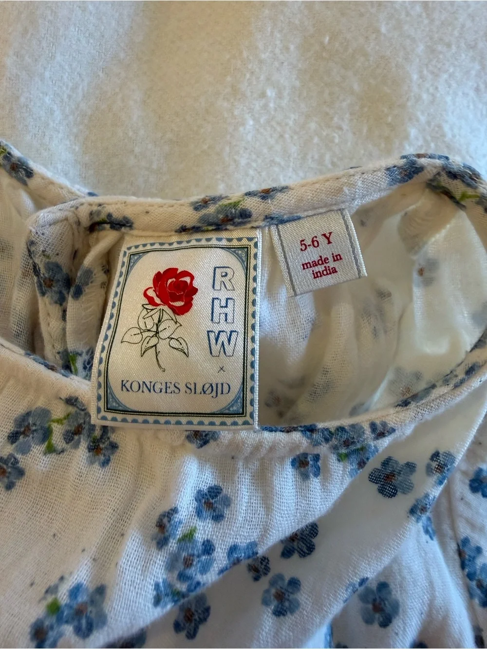 Konges x RHW Girls Floral Set